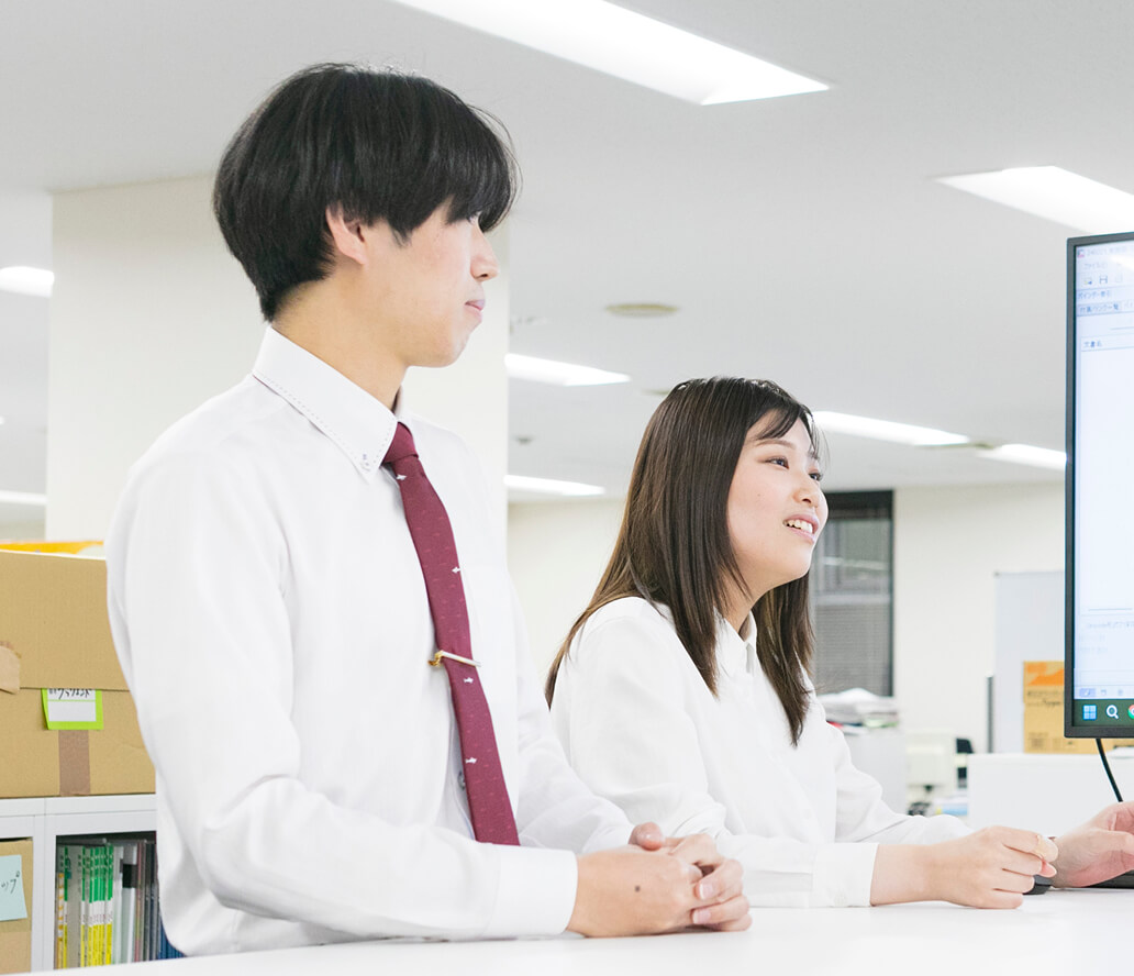 社員が一緒に仕事をするイメージ