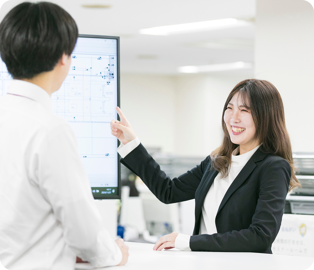 社員が一緒に仕事をするイメージ